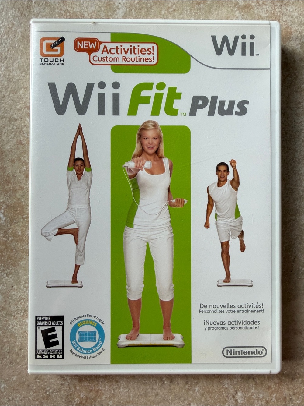 Nintendo Wii Fit Plus – White & Green Fitness Game